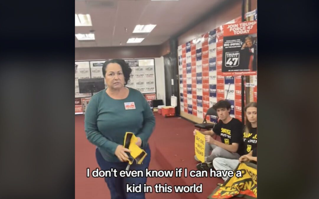 VIDEO: Climate activists arrested at Trump’s campaign office in Phoenix